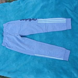 Adidas boy's sweatpants size L/G color gray